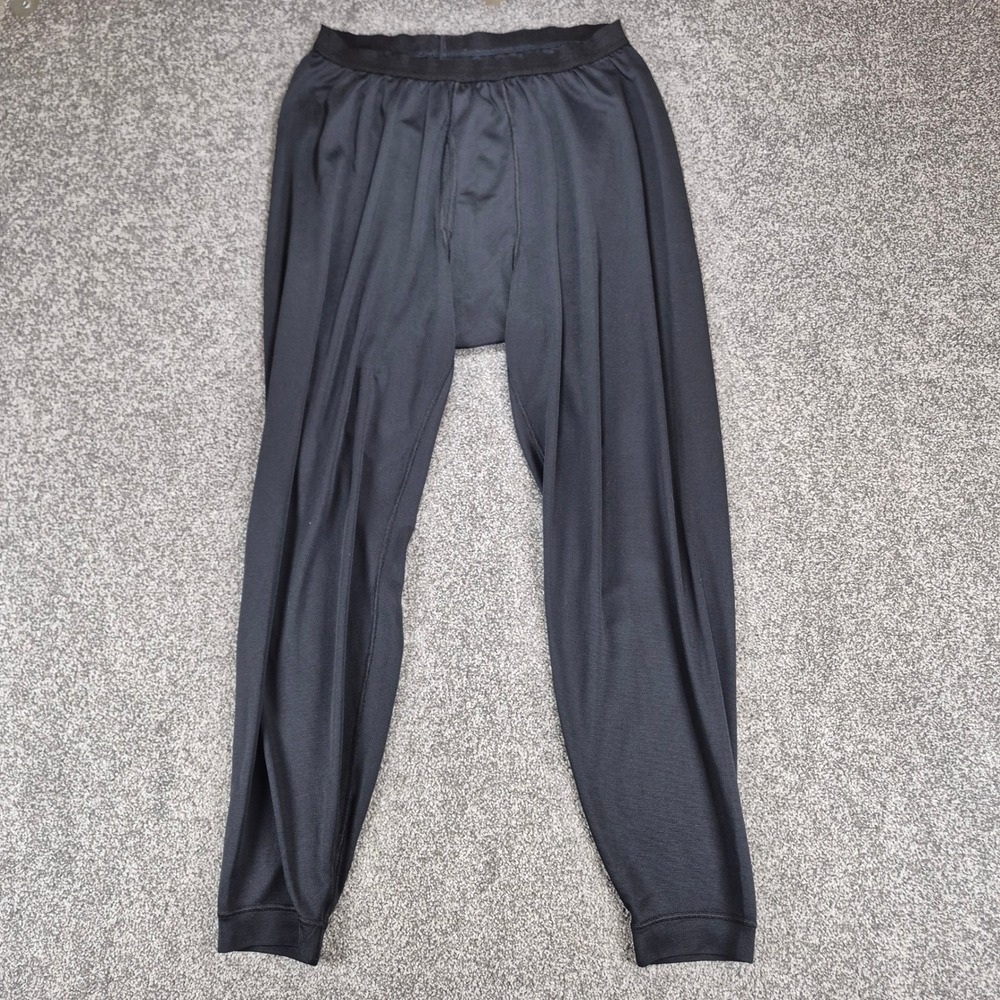 Vintage Patagonia Capilene Base Layer Mens XXL Black Thermal Tights Made in USA